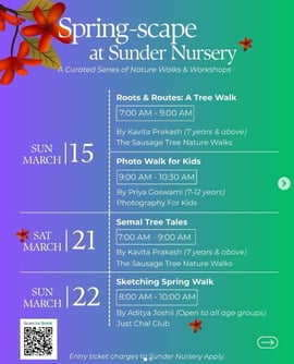 Sunder Nursery Park-Spring Scape Workshops