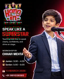 Hangin-Speak Like a Superstar Workshop