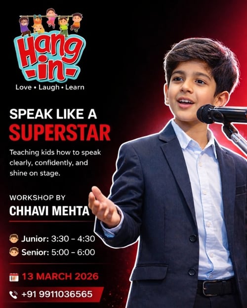 Hangin-Speak Like a Superstar Workshop