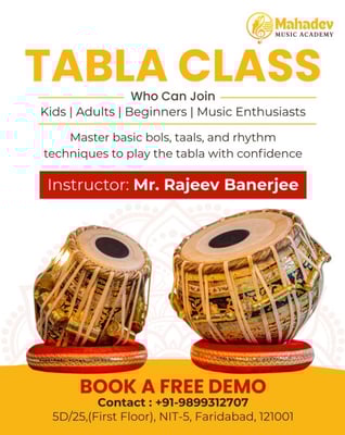 Mahadev Music Academy-Tabla Classes for Kids