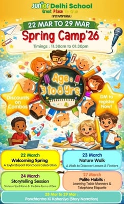 Junior Delhi school-Spring Camp 2026