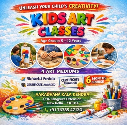 Aaradhana Kala Kendra-Kids Art Classes