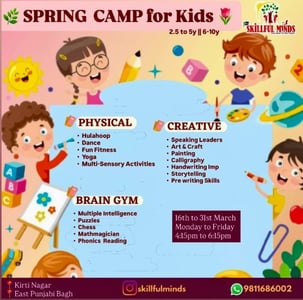 Skillful minds-Spring Camp for Kids 2026