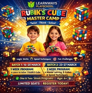 Learn Ways Play School-Rubiks Cube Master Camp
