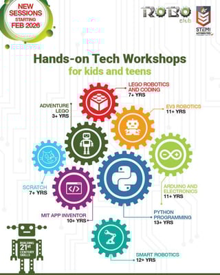 RoboClub-Tech Workshops for Kids