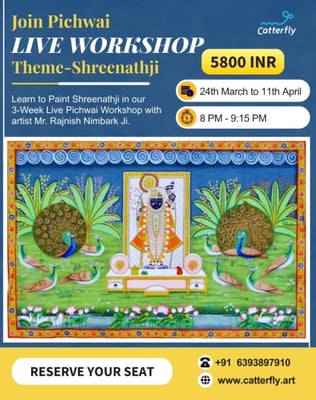 Catterfly Art and Culture-Shreenathji Painting Workshop