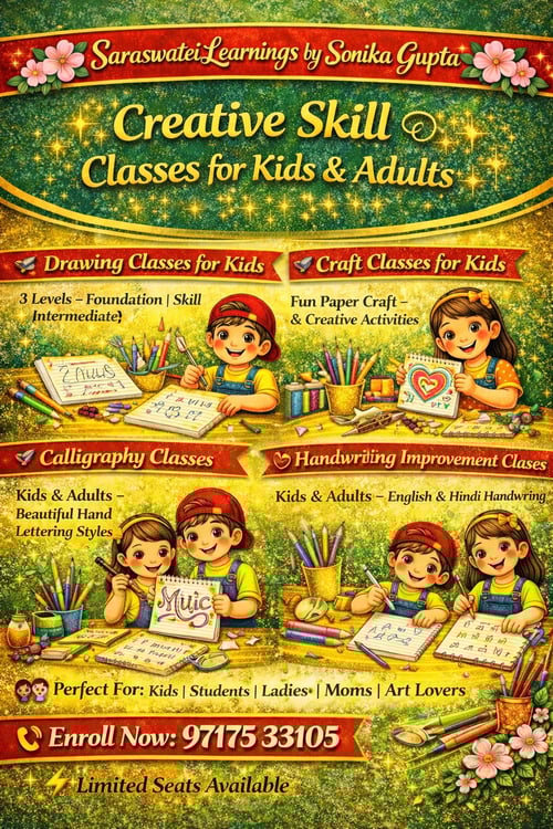 Saraswatei Learnings-Creative Skills Classes for Kids