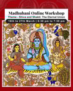 Catterfly Art and Culture-Online Madhubani Workshops