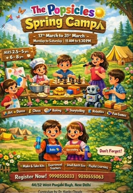 The Popsicles Early Learning Centre-Spring Camp 2026