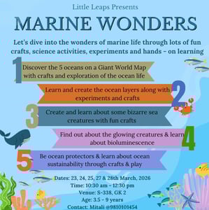 Little Leaps-Marine Wonders for Kids