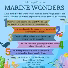 Little Leaps-Marine Wonders for Kids