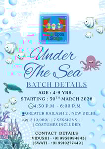 Kiddies English Express-Under the sea Theatre