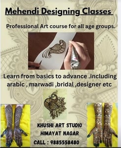 Khushi Hobby Classes-Mehendi Designing Classes