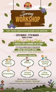 Sprouting seeds by ritika-Spring Workshop 2026