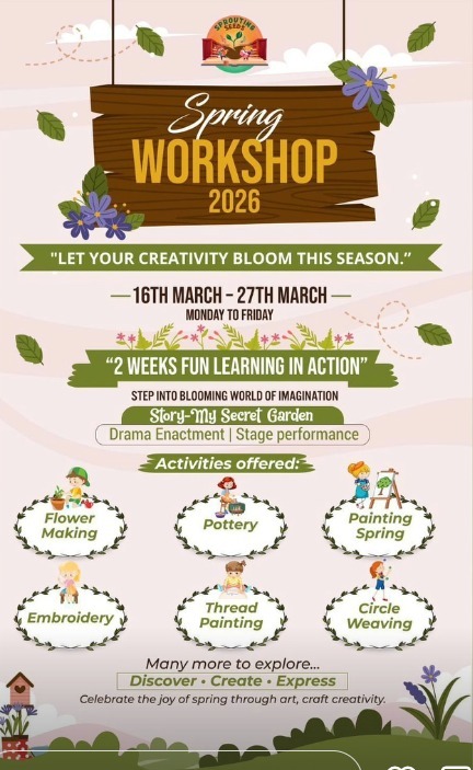 Sprouting seeds by ritika-Spring Workshop 2026