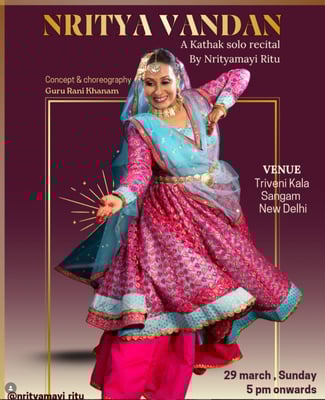 Triveni Kala Sangam-Kathak Dance Workshop