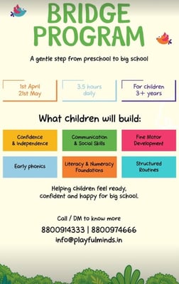 Playful Minds-Bridge Program for Kids