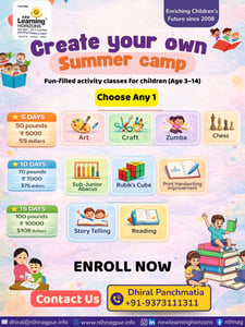 New Learning Horizons-Create your own Summer Camp