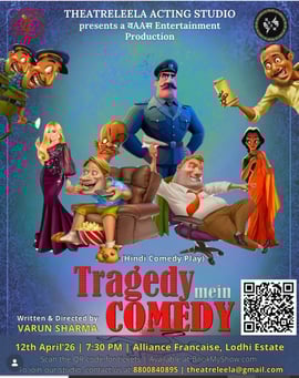 Theatreleela Acting Studio-Tragedy Mein Comedy Play for Kids