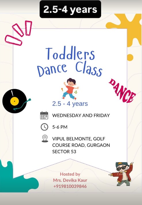 Nitco School of Music and Dance-Toddlers Dance Classes