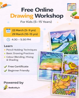 Learning Art with Ishita Online Art Academy-Free Online Drawing Workshop