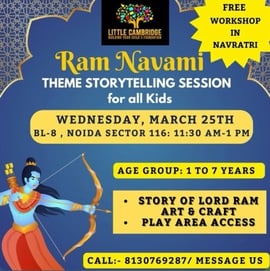Little Cambridge Noida-Ram Navami Storytelling Session
