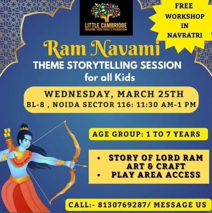 Little Cambridge Noida-Ram Navami Storytelling Session