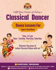 Sprouting Seeds by Ritika-Classical Dance Lessons