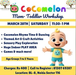 Little Cambridge Noida-Mom Toddler Workshop