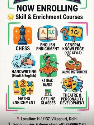 Pratibhalaya-Skill and Enrichment Course for Kids