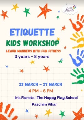 Iris Florets-Etiquette Workshop for Kids