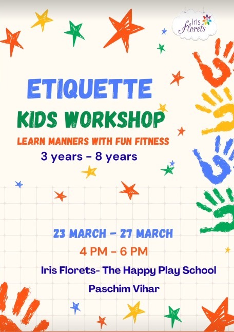 Iris Florets-Etiquette Workshop for Kids