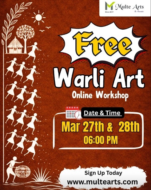 MulteArts-Free Warli Art Workshop