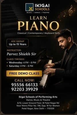 Ikigai Schools-Piano Classes