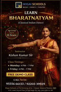 Ikigai Schools-Bharatanatyam Classes