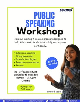 BUKMUK Library-Public Speaking Workshop