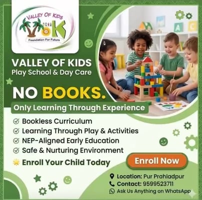 Valley of Kids-Admissions Open