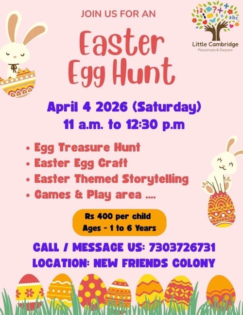 Little Cambridge-Easter Egg Hunt Workshop