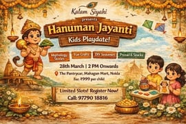 Kalam Siyahi-Hanuman Jayanti Kids Playdate