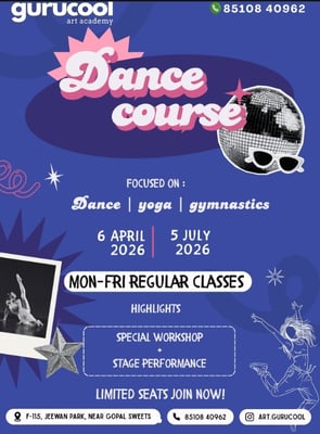 Gurucool art Academy-Dance Courses for Kids