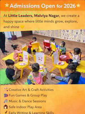 Little Leaders School- Admission open