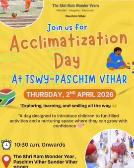 The Shri Ram Wonder Years-Acclimatization Day