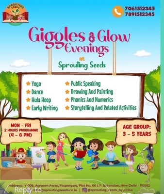 Sprouting Seeds by Ritika-Giggles and Glow Evening