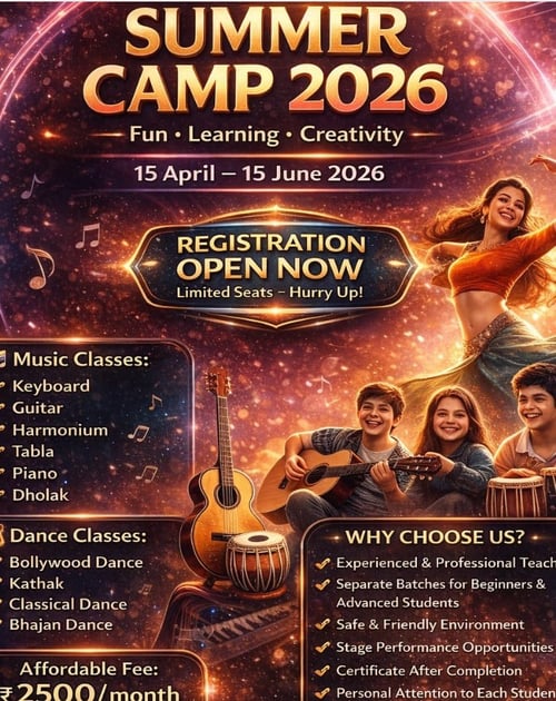 The Adhyan Musical School-Summer Camp 2026