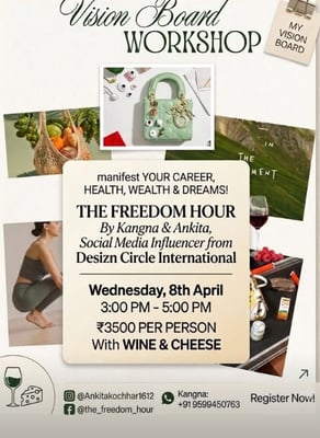 Freedom Hour-Vision Board Workshop