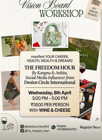 Freedom Hour-Vision Board Workshop