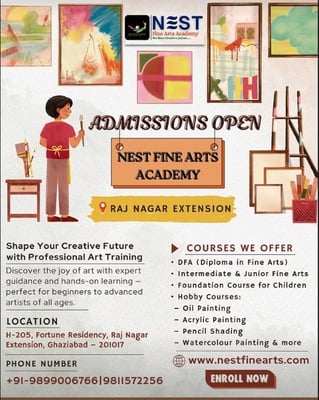 Nest Fine Arts Academy-Admission Open 2026