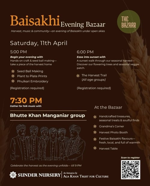 Sunder Nursery Park-Baisakhi Evening Bazaar