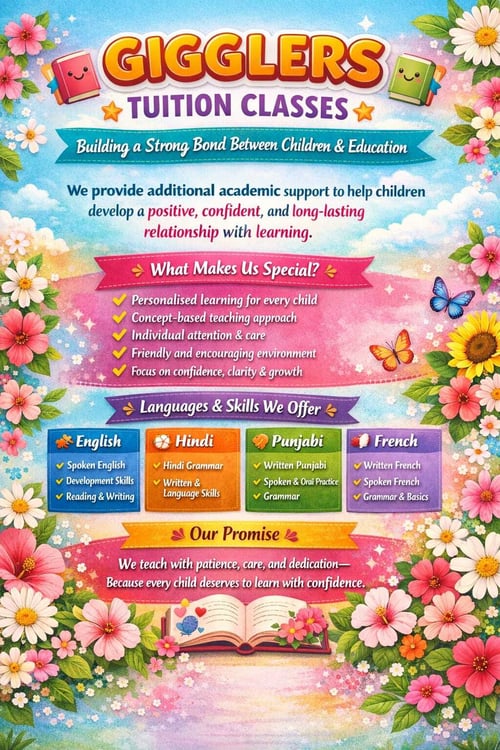 Gigglers-Tuition Classes for Kids