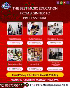 Tansen Sangeet Mahavidyalaya-Music Education for Kids